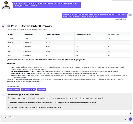 Ask your Database